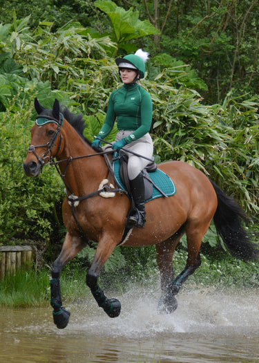 Performance Riding Shirt | British Racing Green