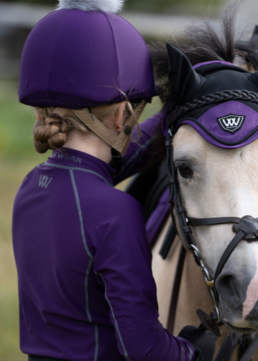 Young Rider Pro Performance Shirt | Damson