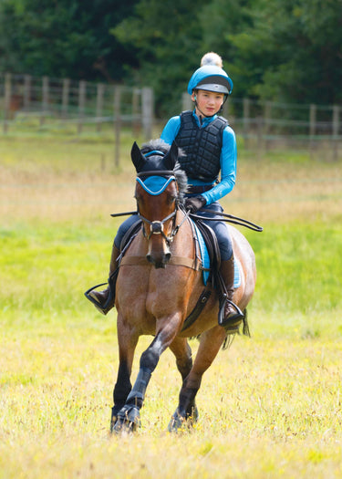 Young Rider Pro Performance Shirt | Turquoise