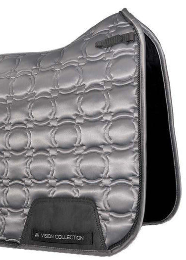 Vision Dressage Pad | Brushed Steel