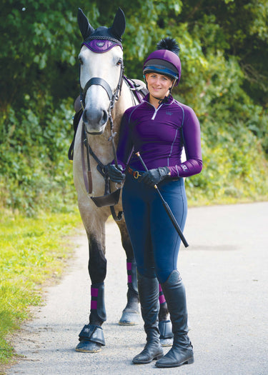 Performance Riding Shirt | Damson