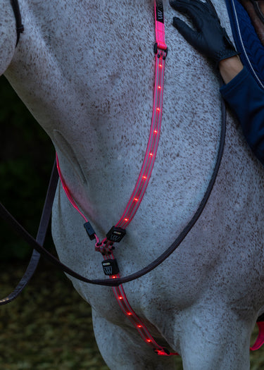 LED Neck Band | Hi Vis Pink