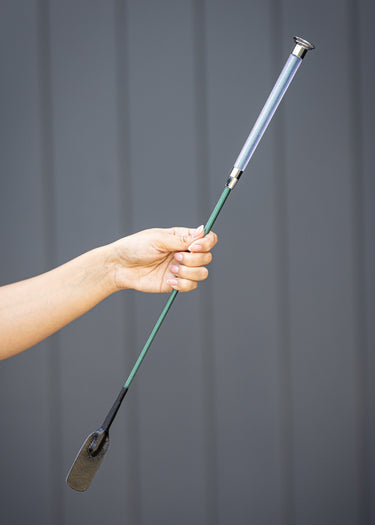 Gel Fusion Riding Whip | British Racing Green