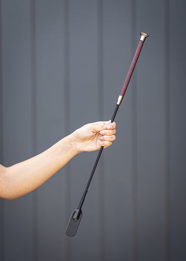 Diamond Riding Whip | Damson