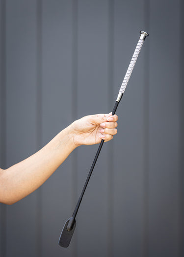 Reptile Riding Whip | Grey / Silver
