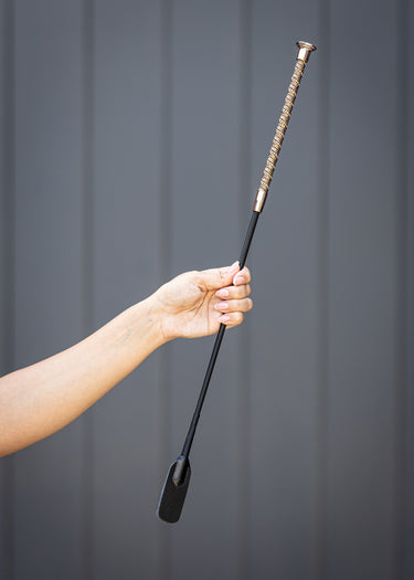 Twisted Riding Whip | Cappuccino