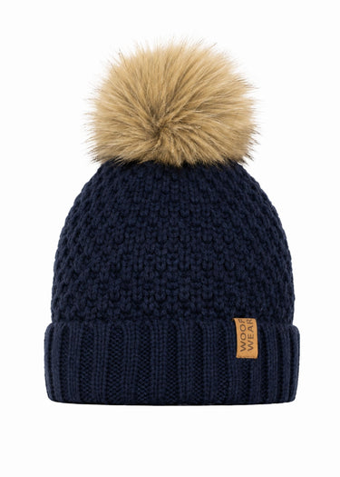 Chunky Knit Beanie | Navy