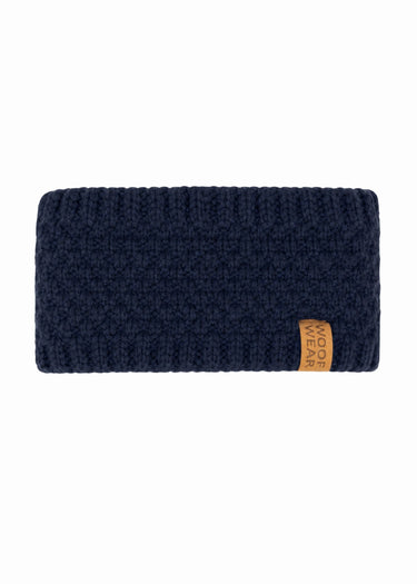 Chunky Knit Headband | Navy