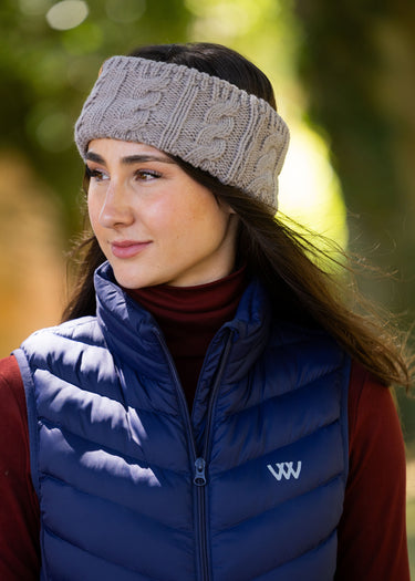 Cable Knit Headband | Stone