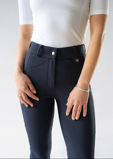 Hybrid Riding Breeches | Navy | Samples