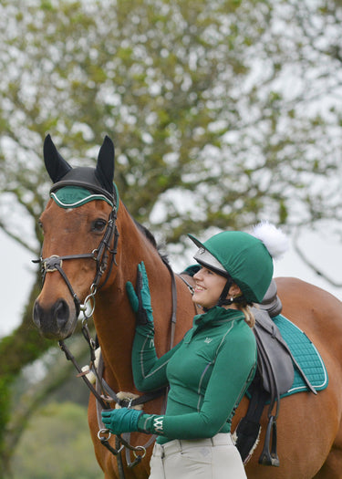 Performance Riding Shirt | British Racing Green