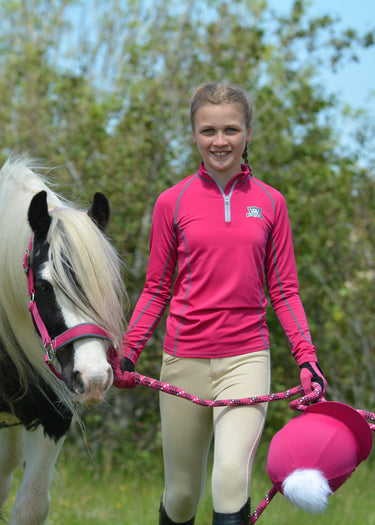 Young Rider Pro Performance Shirt | Berry