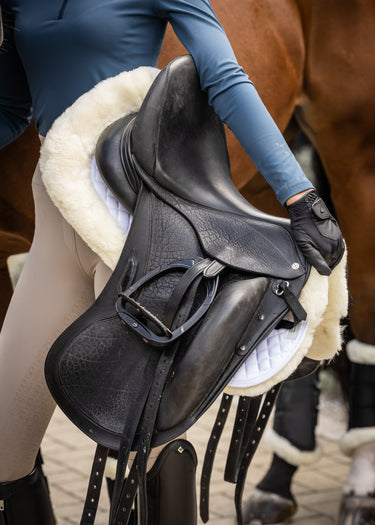 Sheepskin Half Pad | White