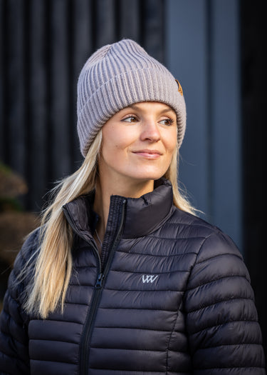 Ribbed Beanie | Stone