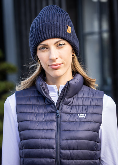 Ribbed Beanie | Navy