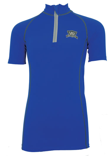Young Rider Short Sleeve Shirt | Electric Blue