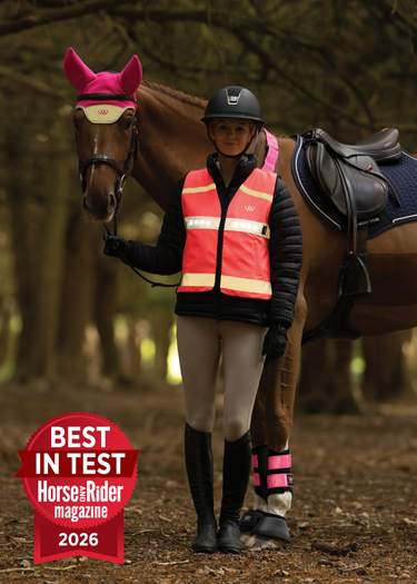 LED Hi Vis Riding Vest | Hi Vis Pink