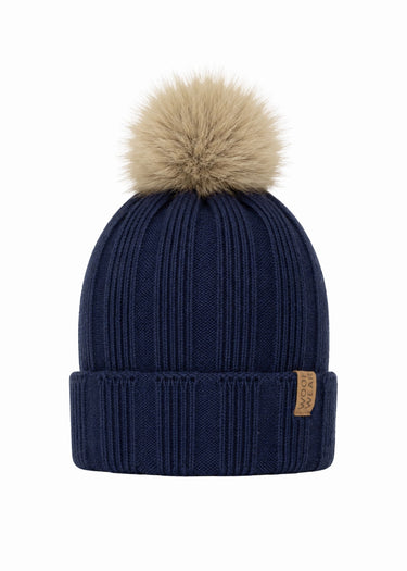 Furrow Waterproof Beanie | Navy