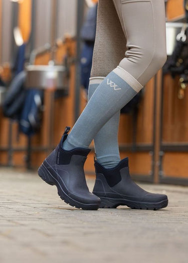 Short Work Boot | Navy