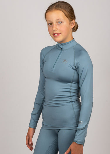Young Rider Tech Shirt | Mineral Blue