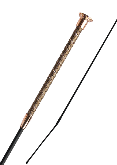 Twisted Dressage Whip | Champagne