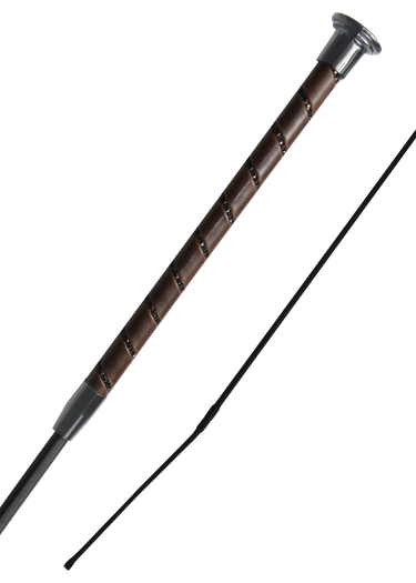 Stealth Dressage Whip | Chocolate