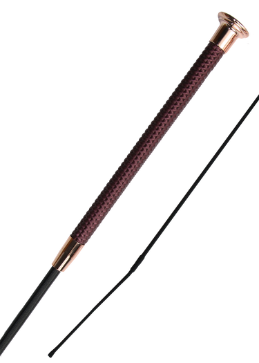 Diamond Dressage Whip | Damson