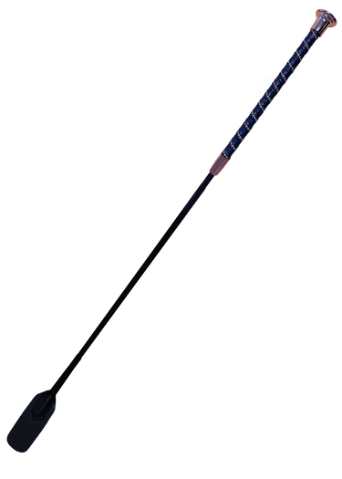 Twisted Riding Whip | Navy/Rose Gold