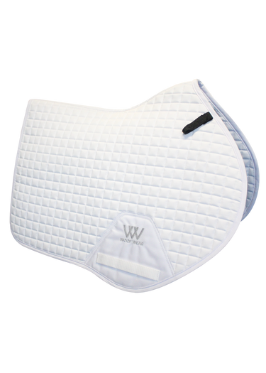 Pro Close Contact Saddle Pad | White