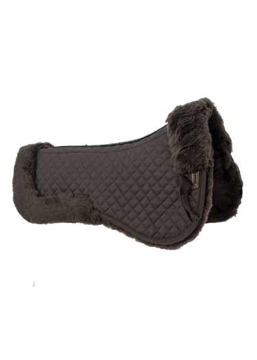 Sheepskin Half Pad | Chocolate