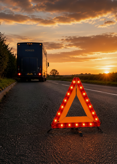 LED Warning Triangle