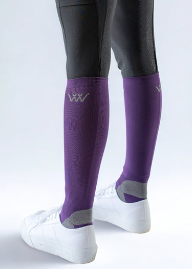 Competition Riding Socks | Damson