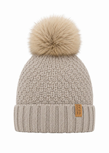 Chunky Knit Beanie | Stone