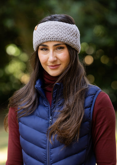 Chunky Knit Headband | Stone