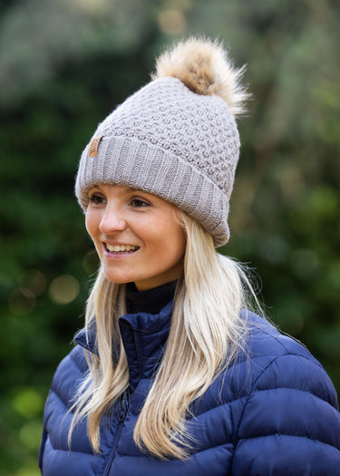 Chunky Knit Beanie | Stone