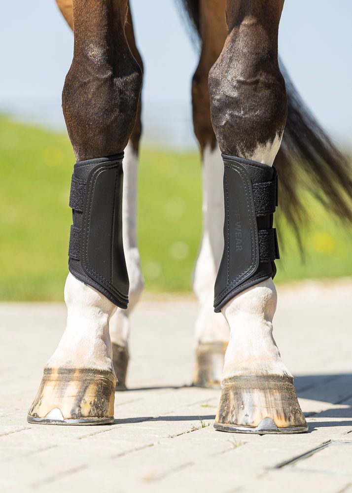 Brushing Boot Pattern Double Lock Brushing Boot | Black – Woof Wear