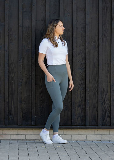 All Season Riding Tights - Full Seat | Sage Green