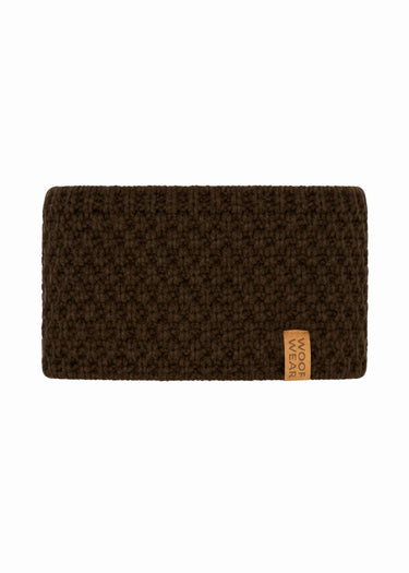 Chunky Knit Headband | Chocolate