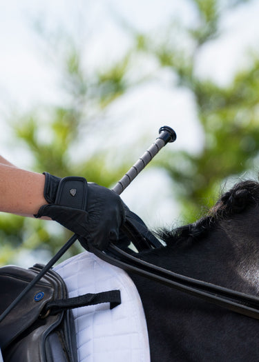 Stealth Dressage Whip | Grey