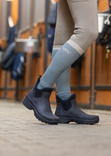 Long Bamboo Tech Sock | Steel/Stone